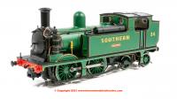 E85008 EFE Rail LSWR Adams O2 Steam Locomotive number 34 "Newport" in Southern Malachite Green livery - Isle of Wight